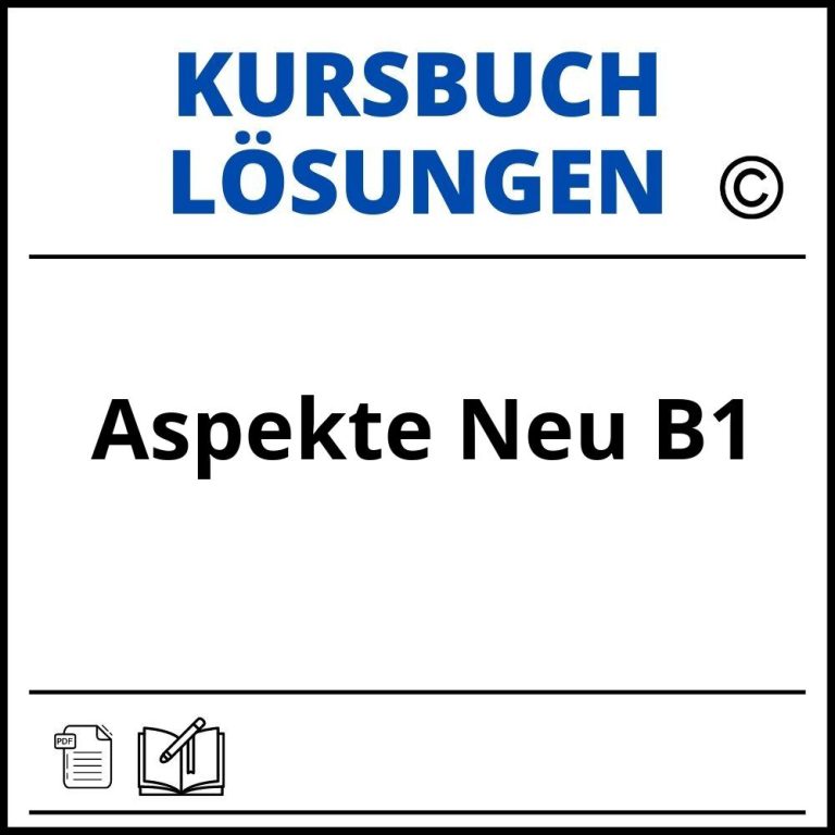 Aspekte Neu B2.1 Kursbuch Lösungen