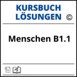 Menschen B1.1 Lösungen Zum Kursbuch