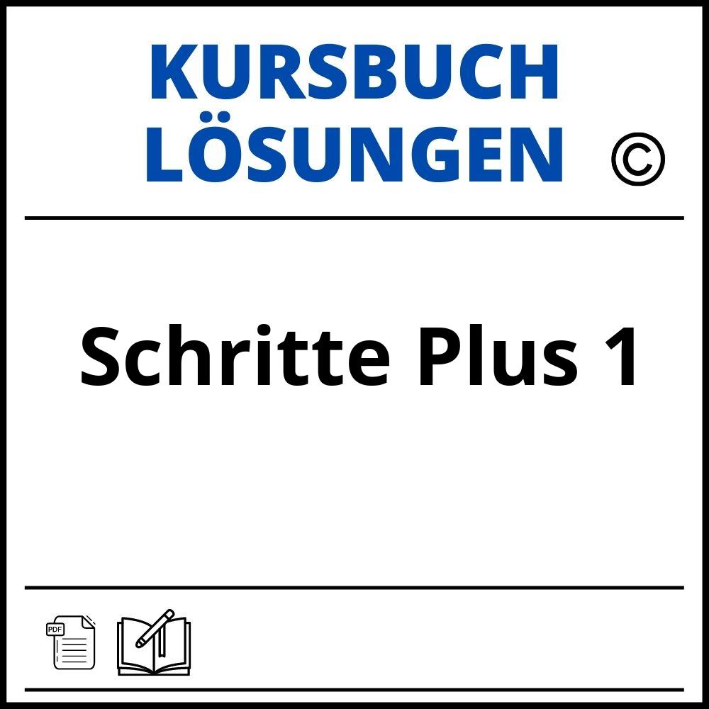 Schritte Plus 1 Kursbuch Lösungen